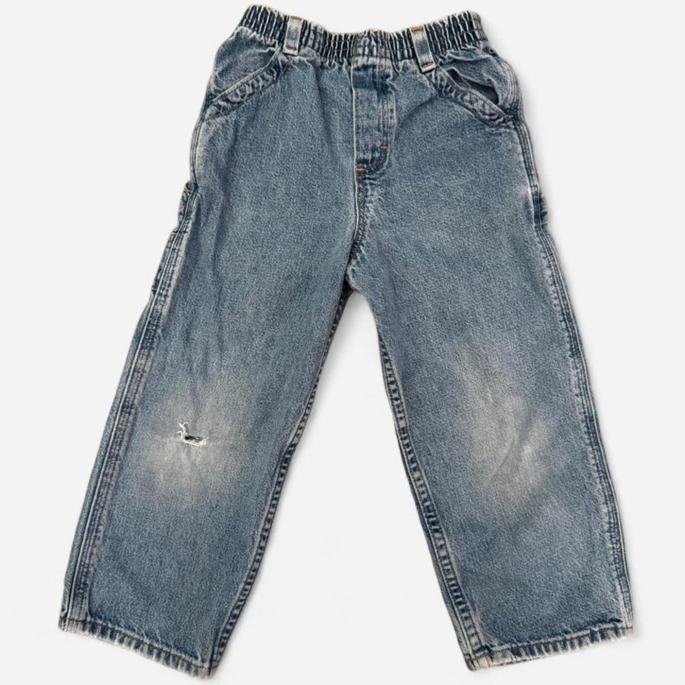 Kids Vintage OshKosh B'Gosh carpenter style denim jeans